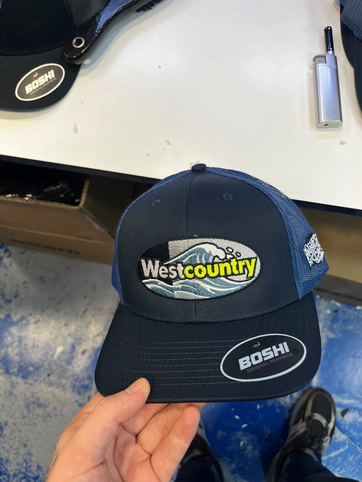 Navy blue Westcountry Cap Deluxe